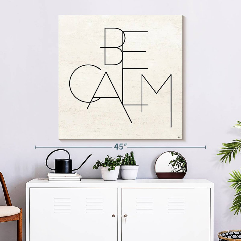 Tergel Calm I, 33" H x 33" W