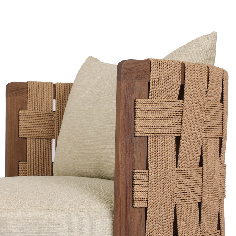 Burch Outdoor Teak Lounge Chair
