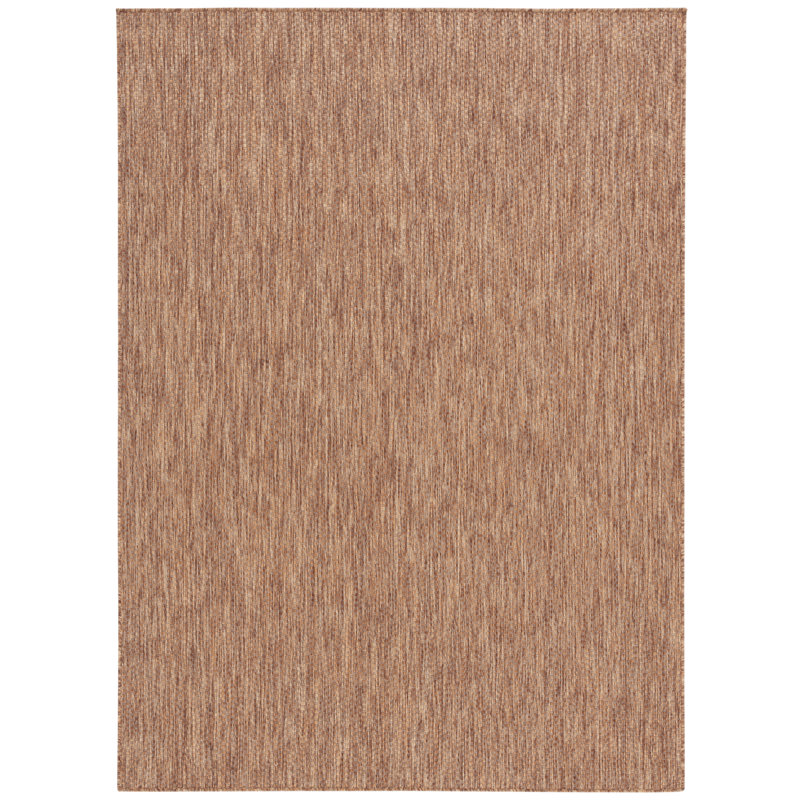 Beach House 260 Area Indoor/Outdoor Area Rug In Brown, Rectangle 4' x 6'