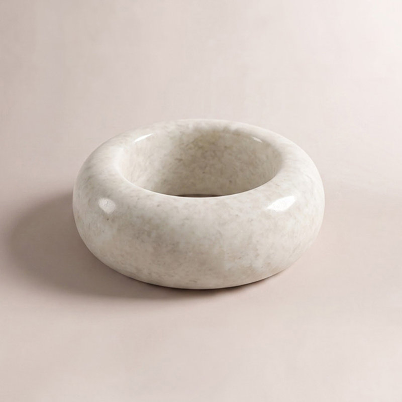 Rond de serviette Dome, Huître