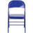 Oliverson Double Braced Metal Folding Chair-2062913005