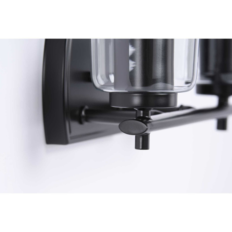 Éclairage pour meuble-lavabo 2 lumières Kilpatrick, Noir