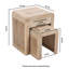 Nazaire Solid Wood Nesting Tables