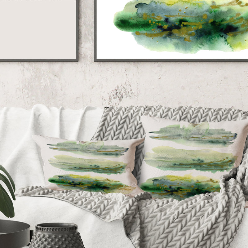 Abstract Throw Pillow