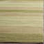 Tapis rayé vert en laine et coton tissé à la main Cruz-1772801208