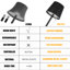 Grande lampe de table ronde à tête plissée ronde, lampe simple avec mât noir avec abat-jour à DEL, convient pour le salon et la chambre à coucher, réglage de la lumière tactile à trois couleurs