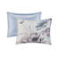 Édredon en coton imprimé bleu pour très grand lit 8 pièces-117585940-117585939