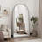 Iron Arch Retro Full Length Mirror With Supporting Feet (Includes Mirror Only)-840070982