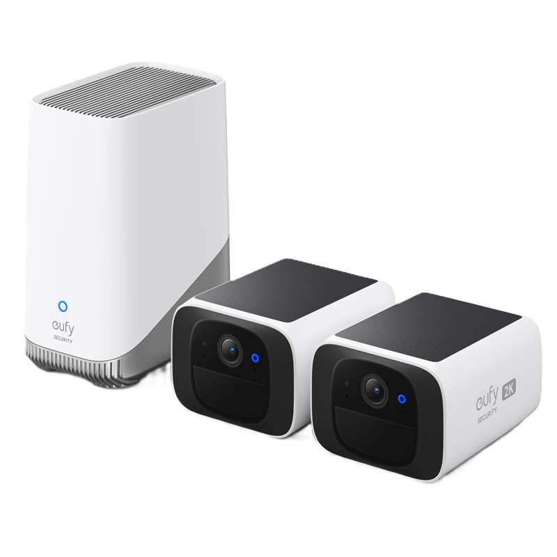 SoloCam S220 2-Outdoor Wireless 2K Solar Security Cameras