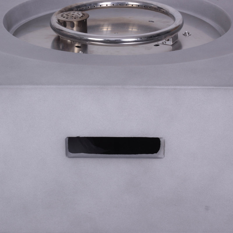 Chiquila Solid Surface Propane Smokeless Fire Pit
