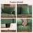 George 76.8" Chenille Modular Sectional Sofa-355168150