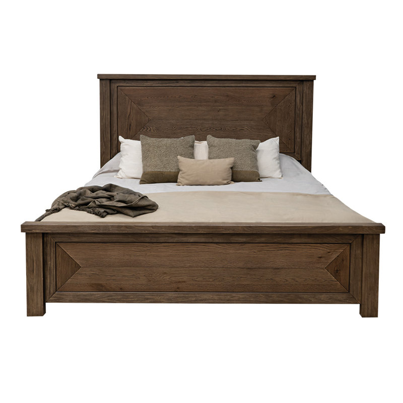 Solid Wood Standard Bed, King