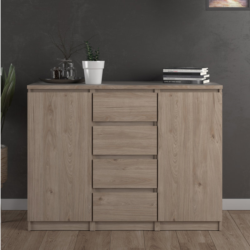 Parley 120.8cm W 4 - Drawer Chest of Drawers