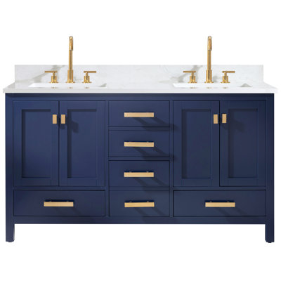 Ensemble de meuble-lavabo double 60 po Binion