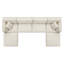 Canapé et méridienne symétriques de 158 po de largeur Commix-1659851025