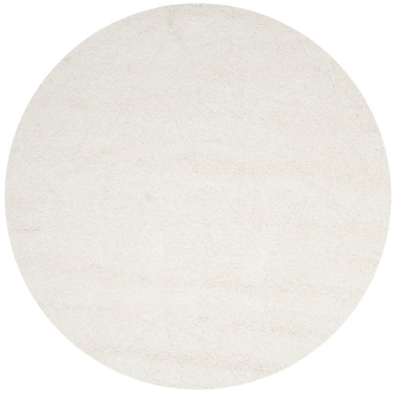 Tapis blanc Assar, Rond 8 pi