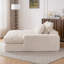 Chaise longue surdimensionnée Calden avec coussins détachables et tissu velours côtelé-120165242