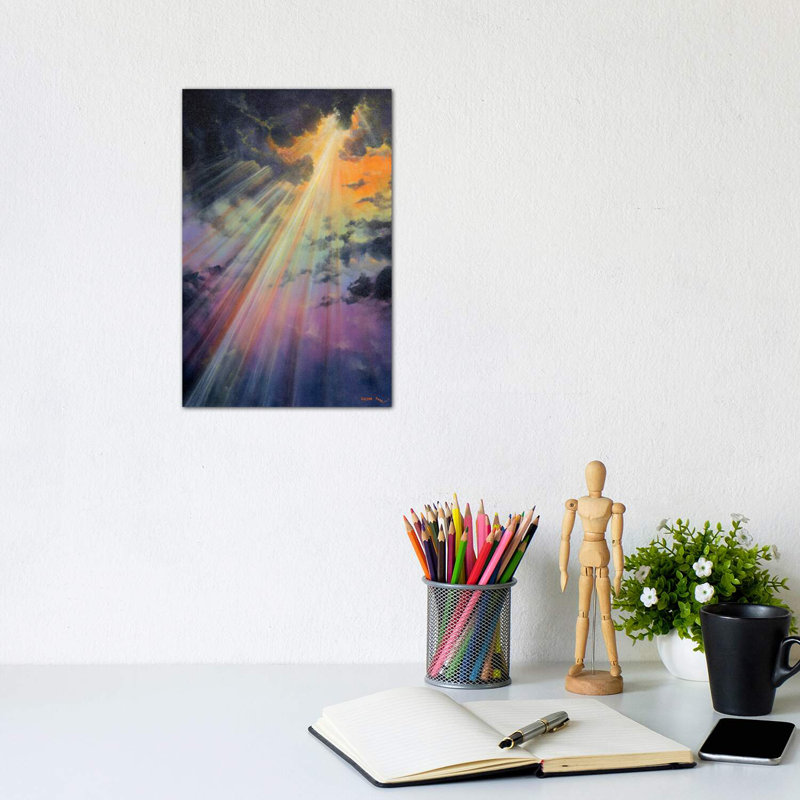 " Breakthrough ", 12'' H x 8'' W x 0.75'' D, Wrapped Canvas