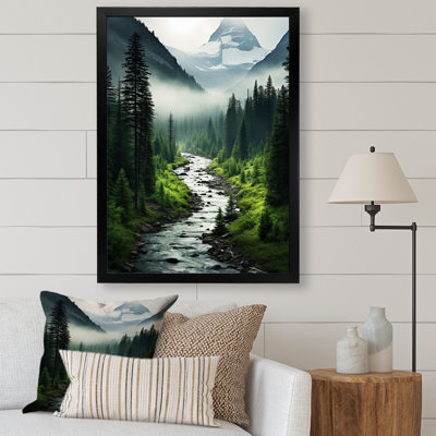 Beedie Canada Misty Morning sur toile