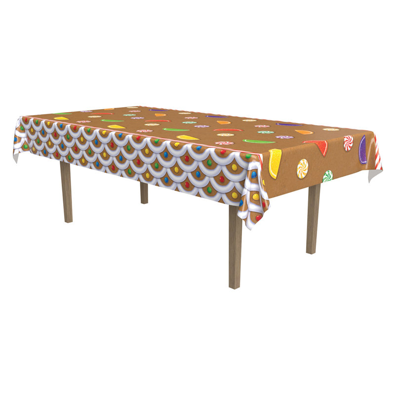 Christmas Gingerbread House Tablecover