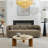 Brinae 85" Wide Modern Boucle Upholstered 3 Seat Sofa-703523027