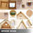 VEVOR Canvas Wall Tent with PVC Storm Flap-99194549-99194550