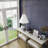 Velvain 1-Light White Finished Mental Shade Dimmable Classic Adjustable Pendant Chicken Light Fixture