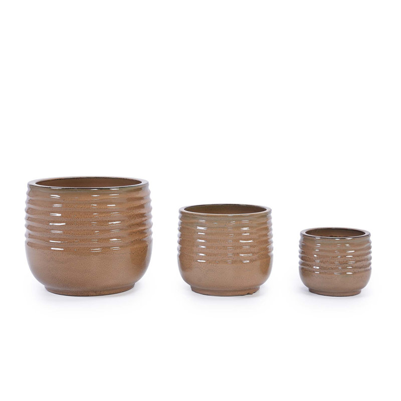 Pots de fleurs en céramique de haute qualité, Bronze Antique