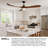 Reze Ceiling Fan with LED Lights-242288599
