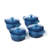 Le Creuset Stoneware Set of 4 - 8 oz. Mini Round with Lids and Cookbook-10538312