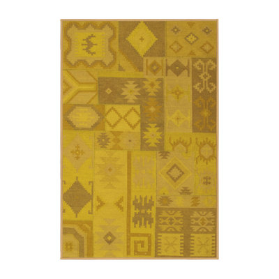 Hedaya Chenille Patchwork Indoor Rug