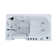 Santa Fe 52.75'' x 26.4'' Walk-in Fiberglass Bathtub with Faucet