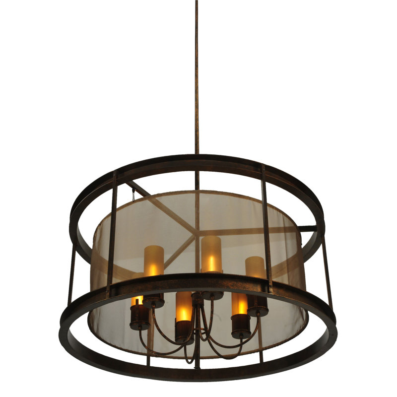 Metro Fusion 6 - Light Chandelier