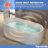 TQP-BA-23S13-67 67" x 30" Freestanding Soaking Solid Surface Bathtub with Drain