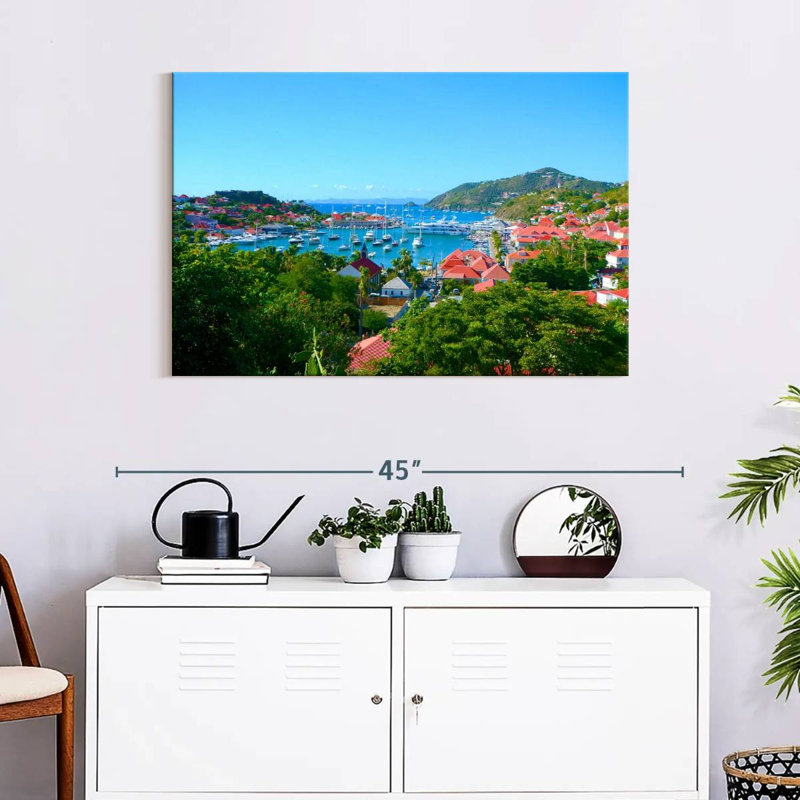 Nicci Gustavia à Saint Barthélémy, H 24 po x l 36 po