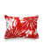 Motif floral rouge / blanc sélectionné