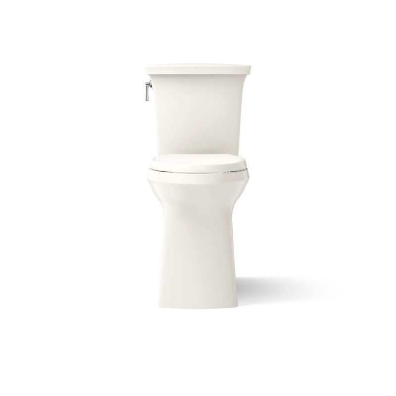 Corbelle Tall Continuousclean Two-Piece Elongated Toilet With Skirted Trapway 1.28 Gpf, Biscuit