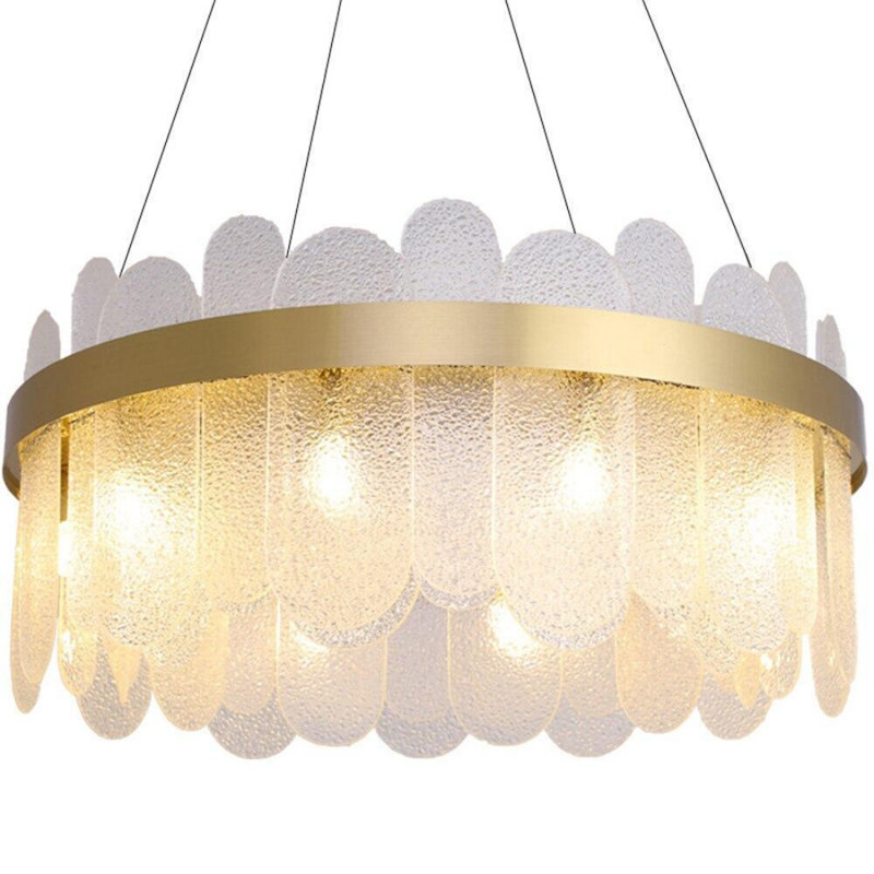 Billerica 13 - Light Crystal Chandelier, 28cm H x 60cm W x 60cm D