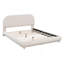 Lit plateforme tapissier, structure solide et design élégant en forme de courbe-483917225-483917231