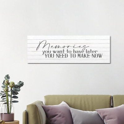 Memories I by Kimberly Allen - Panoramic Print on Canvas