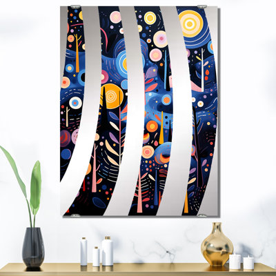 Miroir mural Meluges - Abstract Botanicals MIR137286
