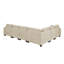 Canapé modulaire avec repose-pieds Erstonia-384634301
