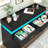 Hawah 6 Drawer Dresser (Two Sizes Available) with Charging Station and LED Light Strip-1155279308