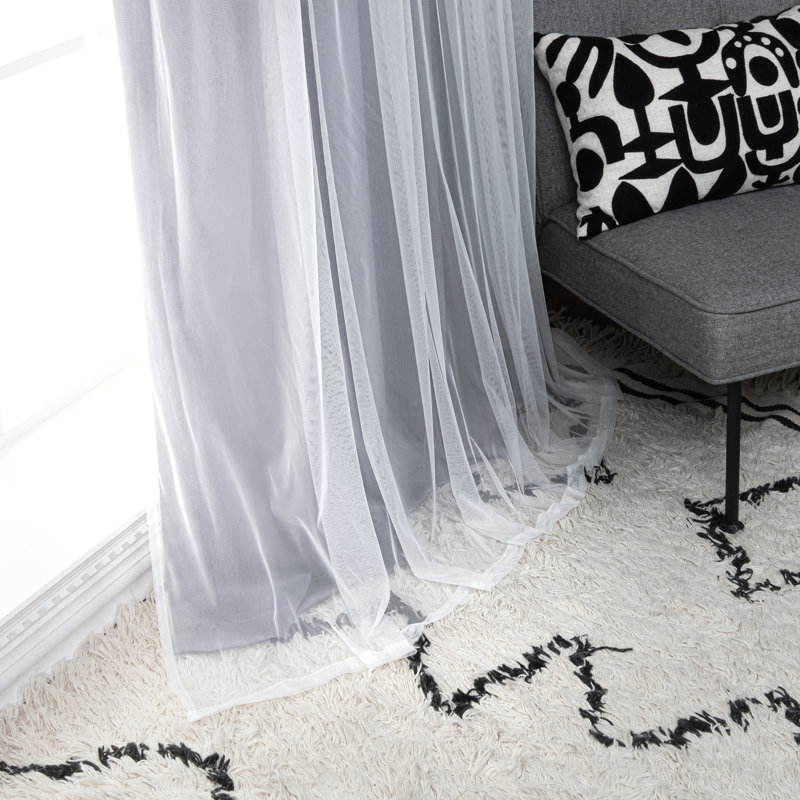 Curtain, Dark Gray, 52" W x 84" L