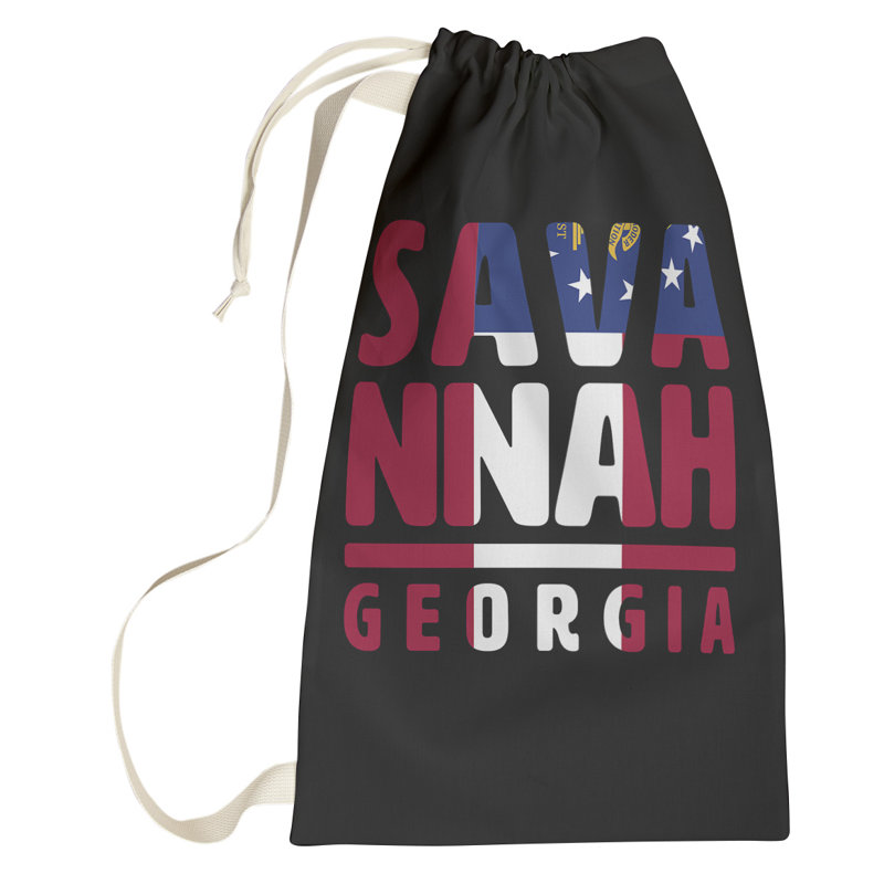 Sac à linge savannah georgia, Grand (H 76,5 po x l 29,5 po x P 1,5 po)