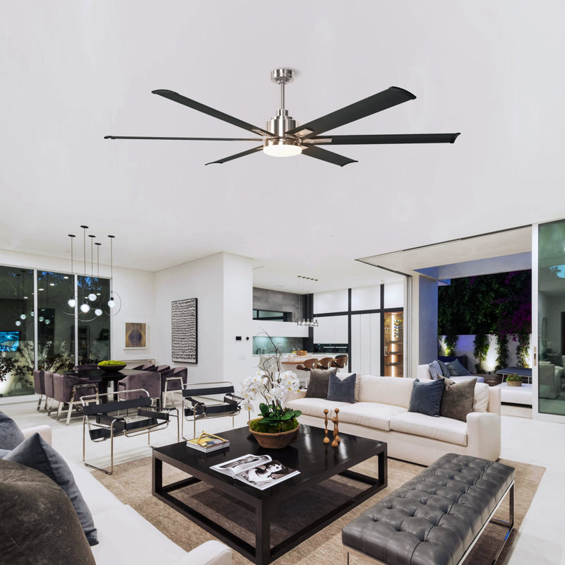 Wade Logan® Angjelina 72'' Ceiling Fan with LED Lights & Reviews | Wayfair