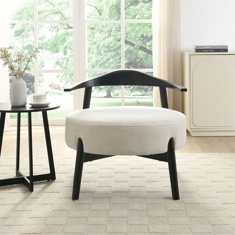 Chaises d'appoint rembourrées seulement, sans les tables