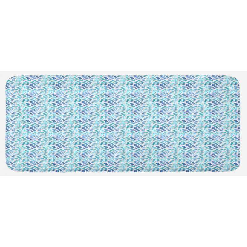 Tapis de cuisine aquarelle