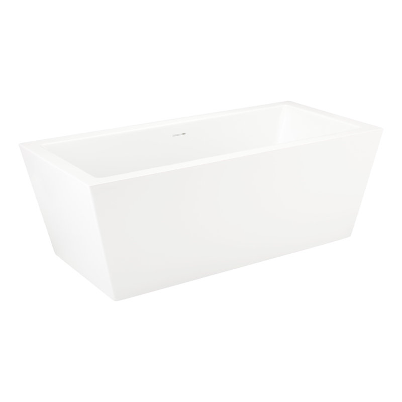67" Eaton Acrylic Freestanding Tub