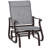 Outsunny Outdoor Glider Chair, Gliders For Outside Patio With Steel Frame And Mesh Fabric For Backyard, Garden, And Porch-968586915